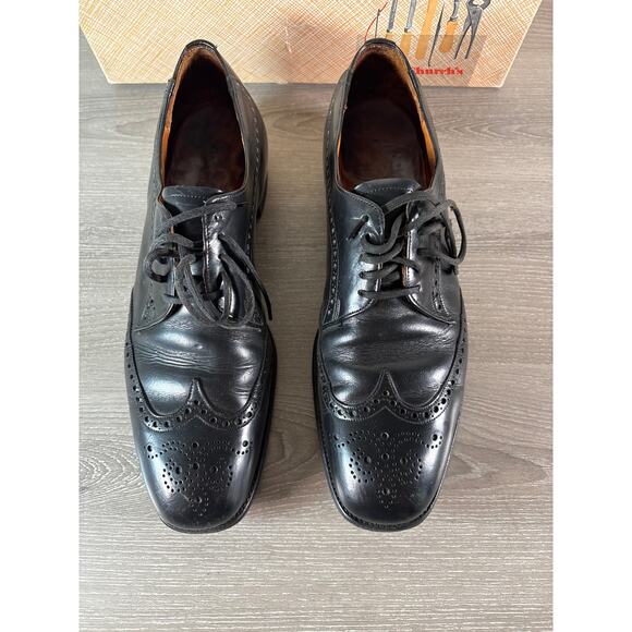 Vintage Church’s Famous English Shoes Holborn Black Leather Dress Shoes Mens 9.5 main image 3